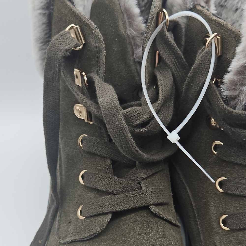 Bandolino Dark Brown Fur-Lined Winter Boots - Picture 5 of 6